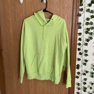 Neon yellow hoodie